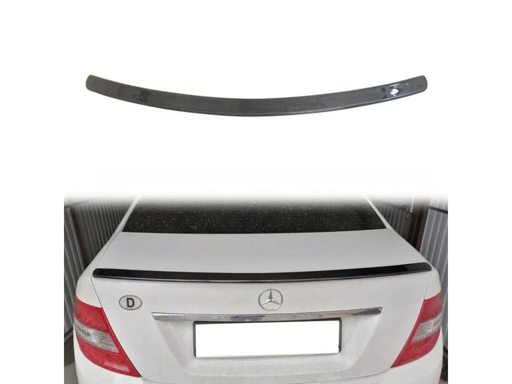 Zadní spoiler Mercedes-Benz C W204 07-13 Lip karbon Omezená Nabídka