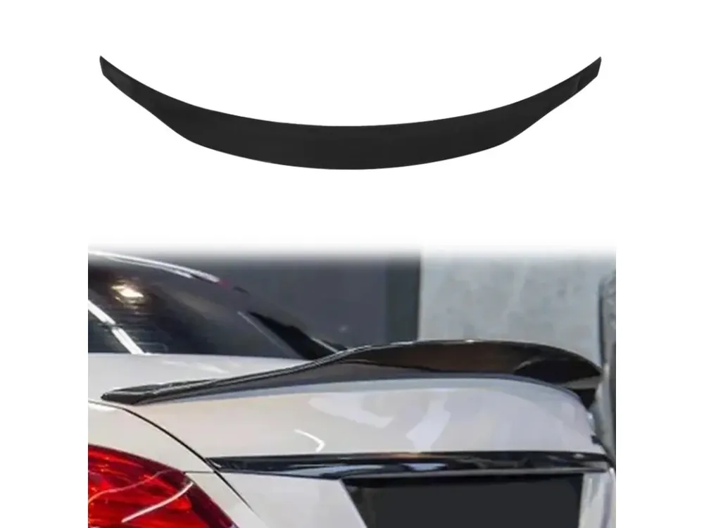 Zadní spoiler MERCEDES třídy C (W205) sedan 2013- matný černý, ABS plast Rychlé Dodání
