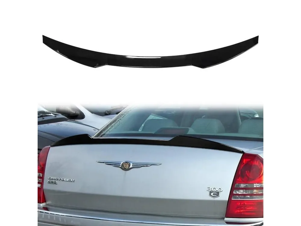 Zadní spoiler Chrysler 300C lesklý černý, ABS plast Akční Nabídka