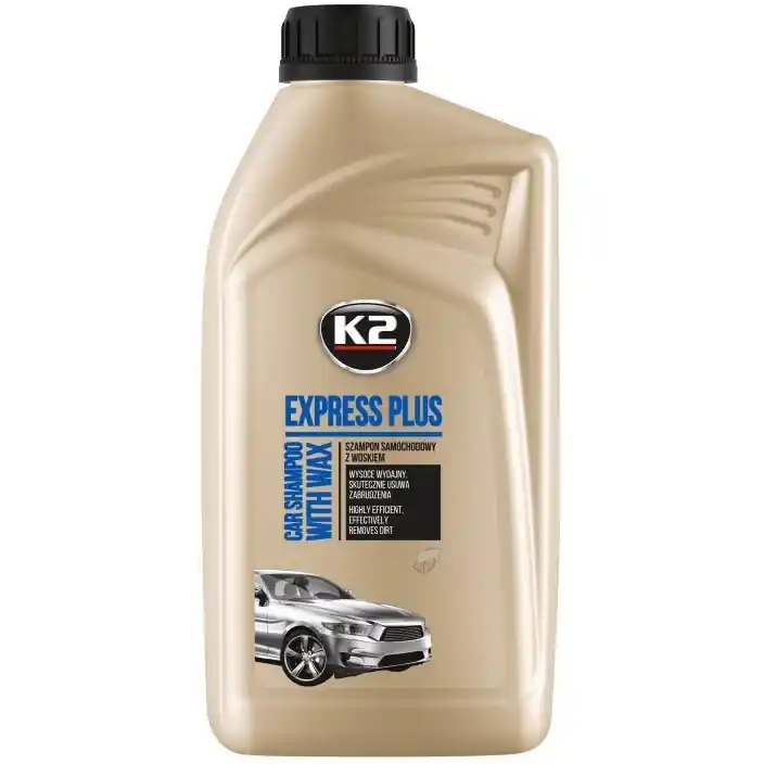 Výhodná Nabídka Autošampon K2 EXPRESS PLUS s voskem, 1000 ml