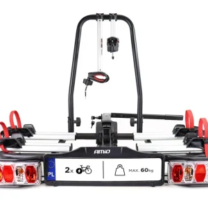 Akční Nabídka Nosič kol na tažné zařízení AMIO E-BIKE TBC-02/2 pro 2 elektro kola