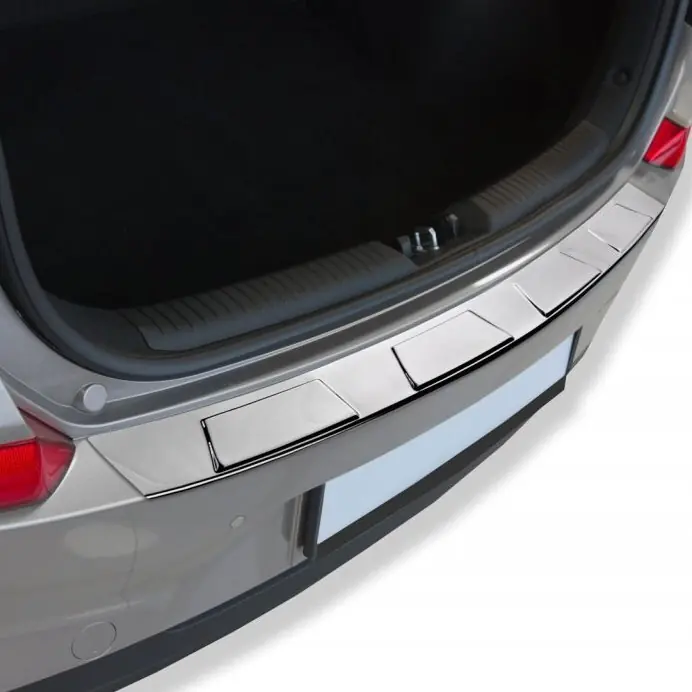 Akce Nerezový kryt nárazníku Mercedes Benz A W177 Hatchback (2018 - 2022) - CRONI 4 trapez