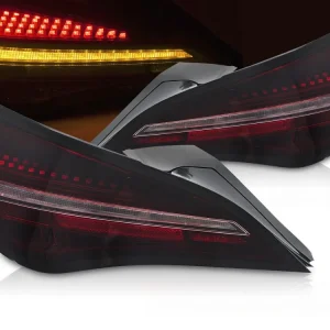 Vrácení Zdarma MERCEDES CLA C117 2013-2019 OE LED - Zadní LED světla SEQ černo-červená