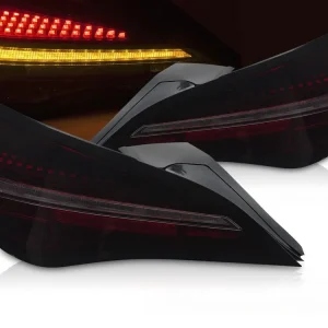 Víkendová Akce MERCEDES CLA C117 2013-2019 OE LED - Zadní LED světla SEQ červeno-kouřová