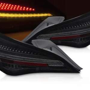 Hit Sezóny MERCEDES CLA C117 2013-2019 OE LED - Zadní LED světla SEQ černo-kouřová