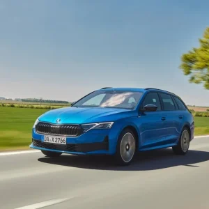 Super Cena Škoda Octavia IV facelift - přední podspoiler SPORTLINE lakovaný v barvě F9R