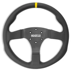 Sparco R330 závodní volant 330 mm, materiál věnce kůže, provedení bez tlačítek Cenová Bomba