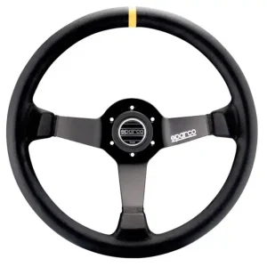 Nejprodávanější Sparco R345 závodní volant 350 mm, materiál věnce kůže