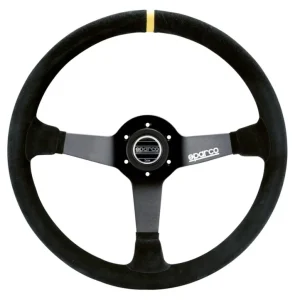 Sparco R368 semišový závodní volant 380 mm Ověřený