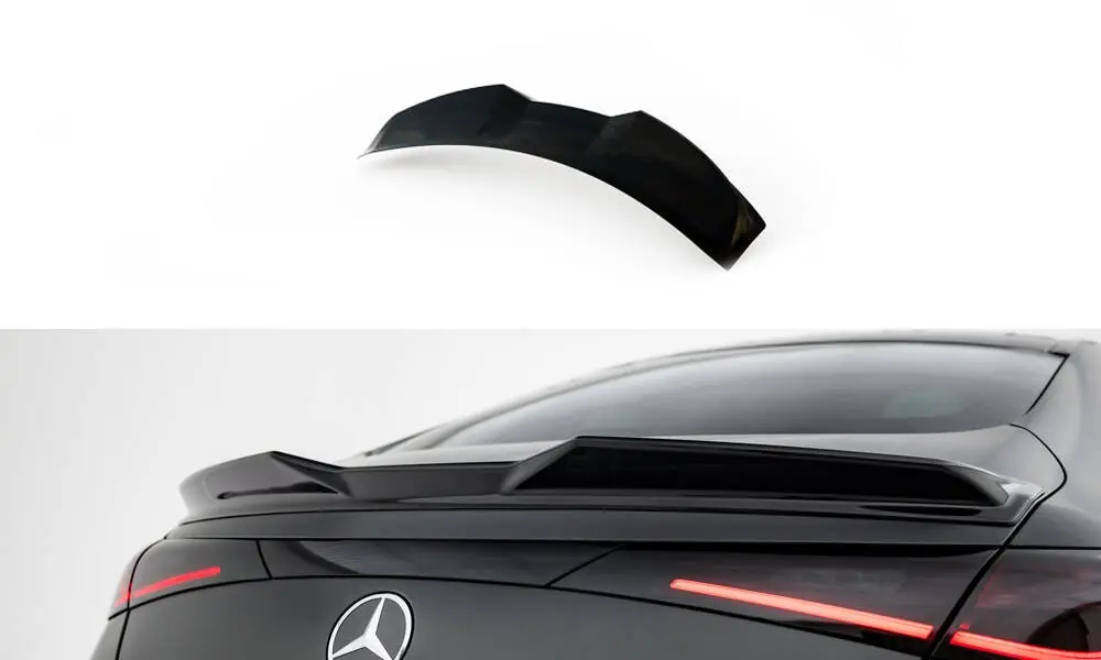 Nová Kolekce Mercedes CLE C236 AMG-Line, prodloužení spoileru 3D, Maxton Design