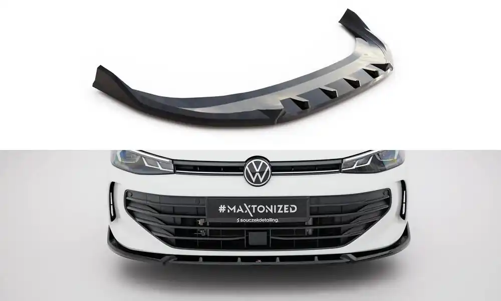 Nejprodávanější Volkswagen Passat B9 (Mk9), spoiler pod přední nárazník ver.2, Maxton Design