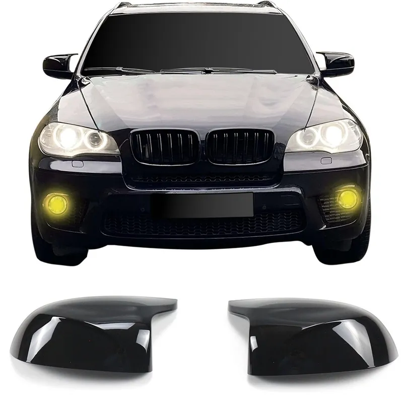 Nejlepší Cena BMW X5 E71 (2008-2014) - Sportovní kryty zrcátek M-Style černé lesklé
