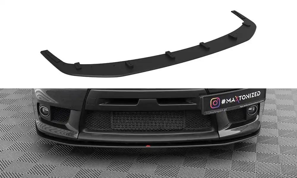 Koupit Online Mitsubishi Lancer Evo Mk10, "Street Pro" spoiler pod přední nárazník, Maxton design