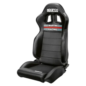 Sparco R100 Martini Racing sportovní sedadlo, černá koženka Bezpečná Platba