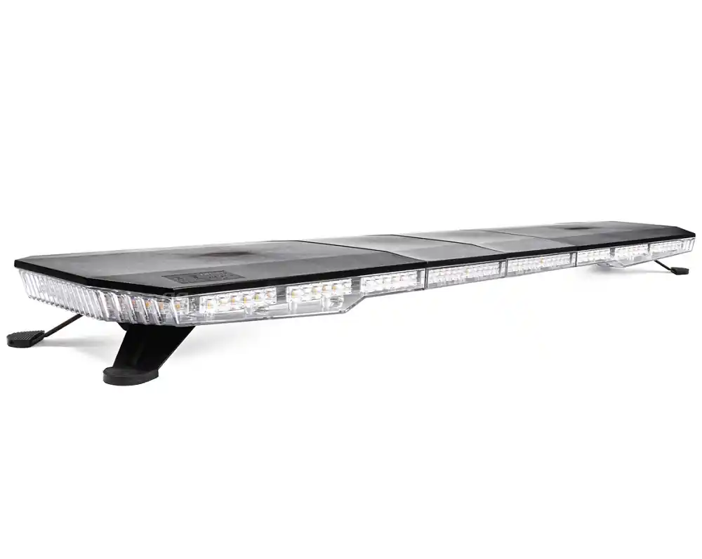 LED světelná rampa, maják 156 LED, 1168 mm, 51 funkcí, ECE R65, ECE R10 SAE AMIO Cenová Bomba