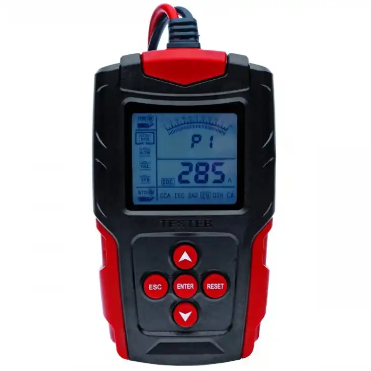 Výprodej Tester autobaterií 12/24V s LCD displejem EINPARTS