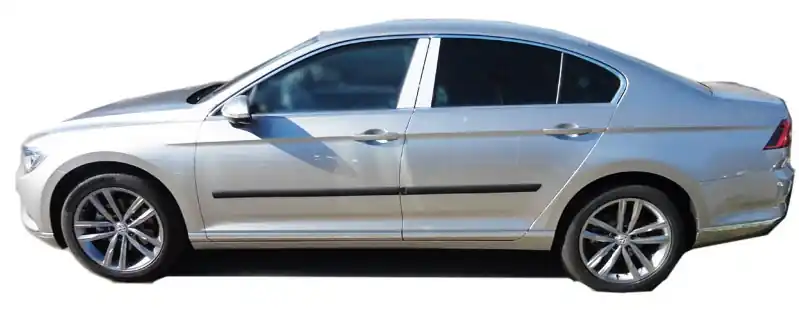 Boční ochranné lišty dveří Volkswagen Passat B8 (2014 - 2024) RIDER Víkendová Akce