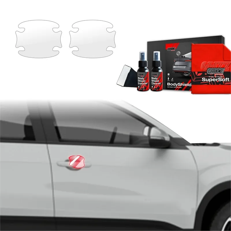 Ochranné fólie pod kliky Jeep Avenger (od roku 2023>) GRIZZ Protector, 2 ks Sezónní Sleva