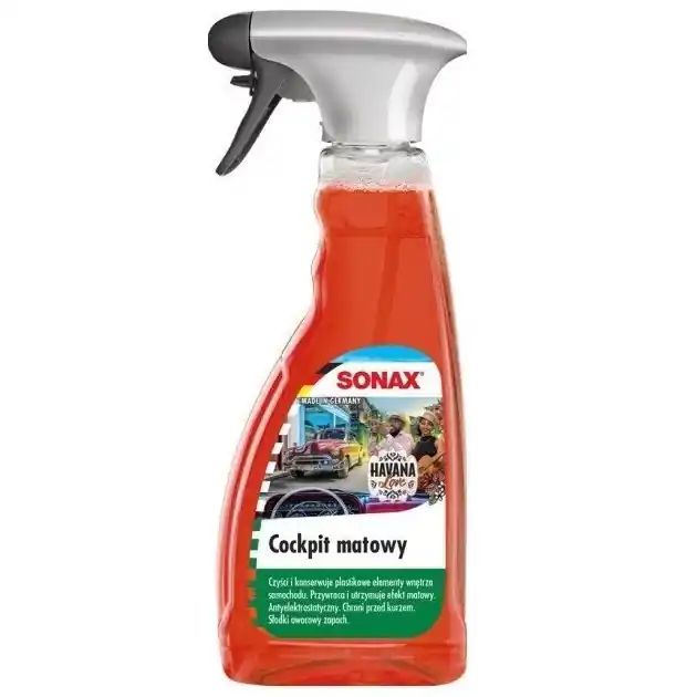 Expresní Doručení Čistič interiérových plastů SONAX HAVANA LOVE, matný 500 ml