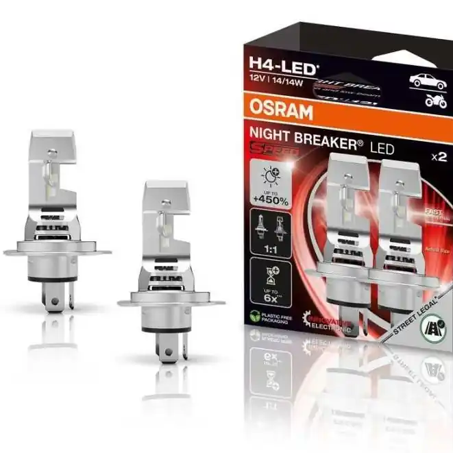 LED žárovky H4 OSRAM Night Breaker LED SPEED 450 1 1 Top Prodej