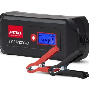Inteligentní nabíječka AMIO 6V/12V 6A (6V 8-30Ah 12V 30-60Ah) Výhodná Nabídka