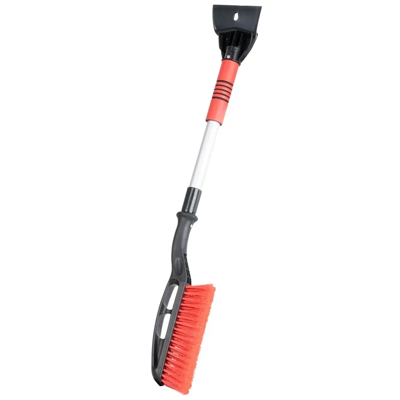 Autentický Škrabka na led a sníh se smetákem AMIO, teleskopická 75 - 94 cm