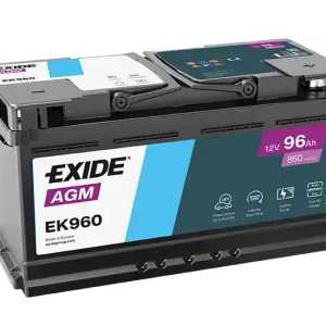 Sleva Autobaterie EXIDE Start-Stop AGM, 12V, 96Ah, 850A, EK960