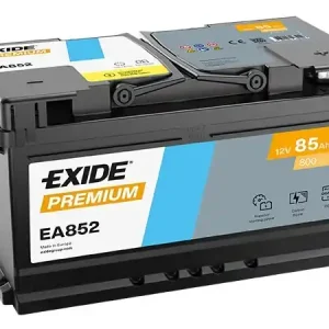 Autobaterie EXIDE Premium 12V, 85Ah, 800A, EA852, nízká Nejlepší Cena