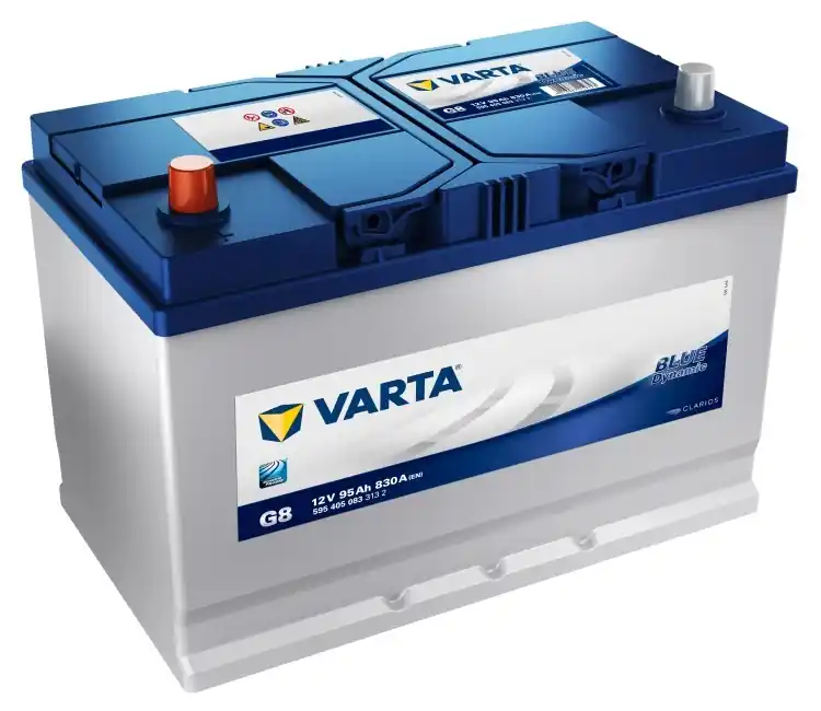 Autobaterie VARTA Blue Dynamic G8 12V, 95Ah, 830A Expresní Doručení