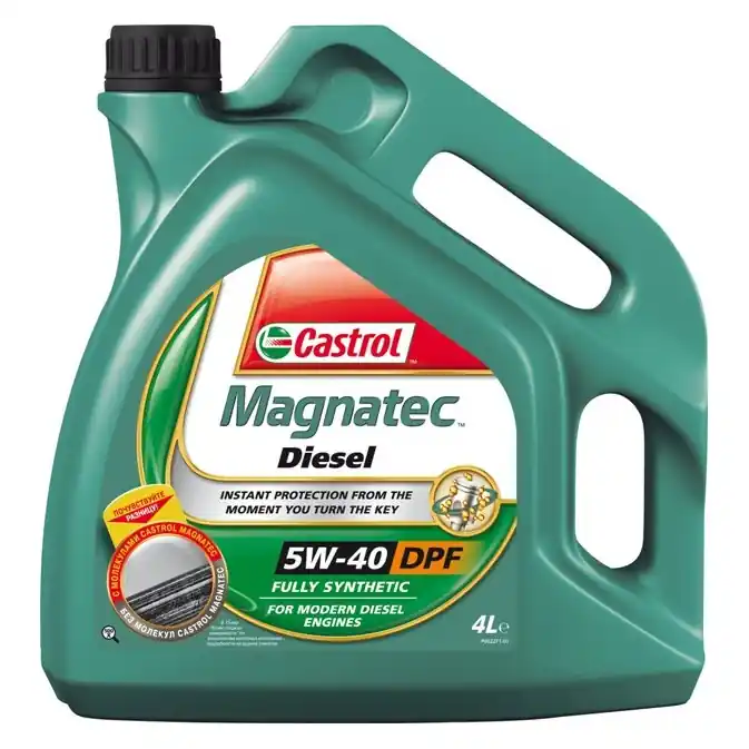 Motorový olej Castrol 5W-40 Magnatec Diesel DPF - 4 litry Oblíbený