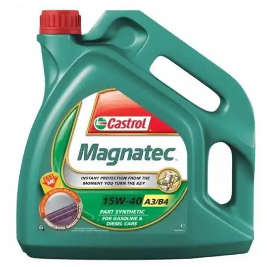 Motorový olej Castrol 15W-40 Magnatec A3/B4 - 5 litrů Nakupujte Hned