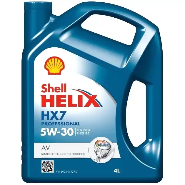 Motorový olej Shell 5W-30 Helix Diesel HX7 AV - 4 litry Jen Po Omezenou Doba