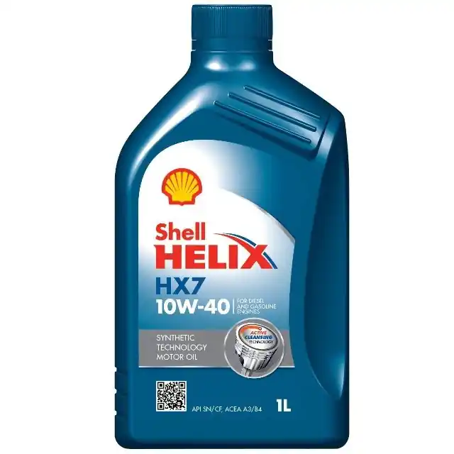 Motorový olej Shell 10W-40 Helix HX7 - 1 litr Oblíbený