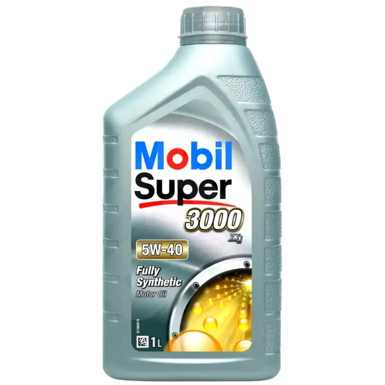Poslední Šance Motorový olej Mobil Super 3000 X1 5W-40 - 1 litr