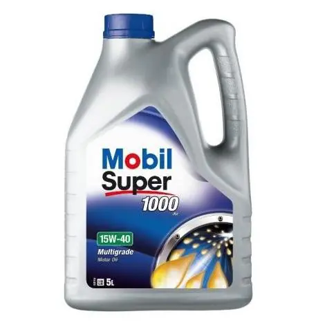 Výprodej Motorový olej Mobil 15W-40 Super 1000 X1 - 5 litrů