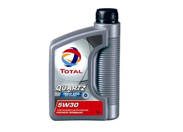 Motorový olej Total 5W-30 Quartz INEO ECS - 1 litr Vysoce Kvalitní
