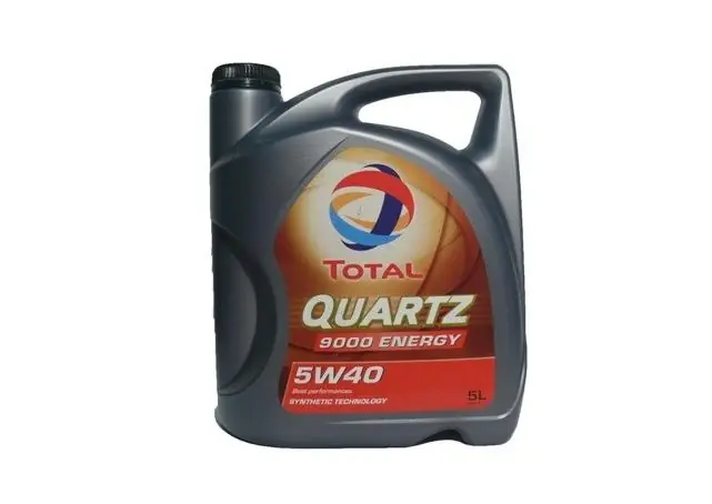 Motorový olej Total 5W-40 Quartz Energy 9000 - 5 litrů Cenově Výhodný
