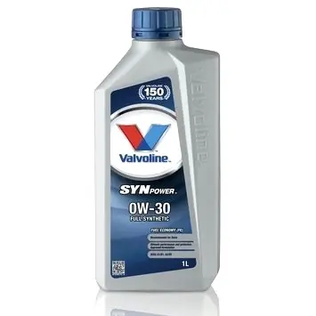 Pouze Dnes Motorový olej Valvoline 0W-30 SynPower FE - 1 litr