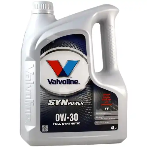 Značkový Motorový olej Valvoline 0W-30 Synpower FE - 4 litry