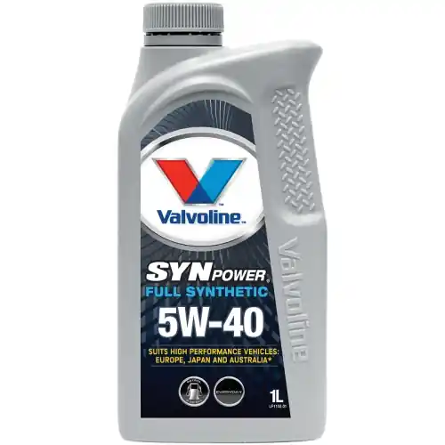 Motorový olej Valvoline 5W-40 Synpower - 1 litr Přímo Od Výrobce