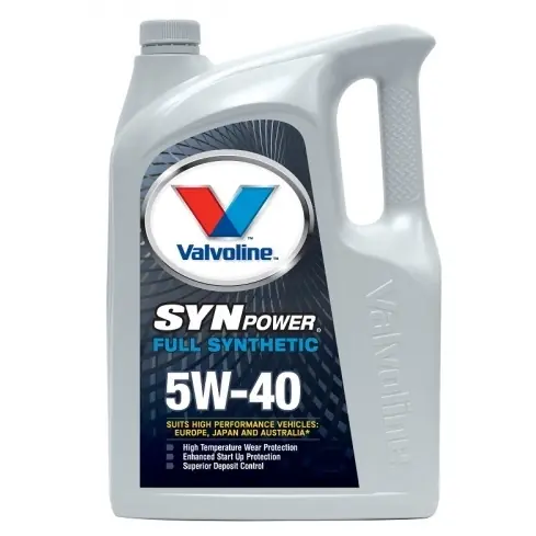 Nová Kolekce Motorový olej Valvoline 5W-40 SynPower - 4 litry