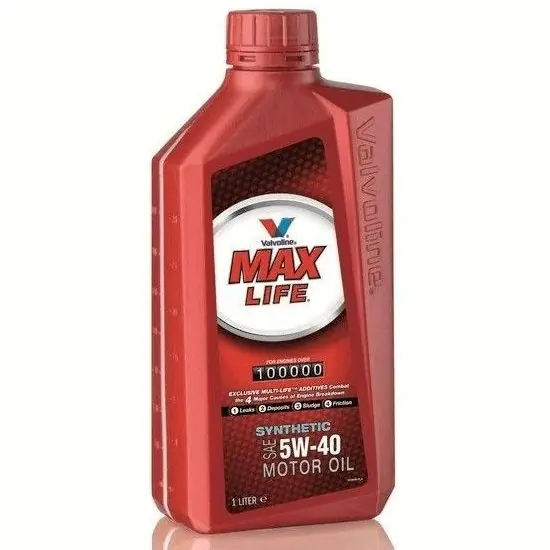 Časově Omezené Motorový olej Valvoline 5W-40 MaxLife Synthetic - 1 litr