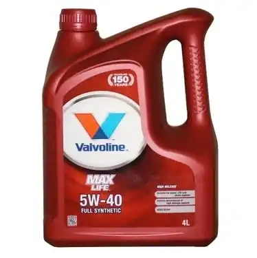 Motorový olej Valvoline 5W-40 MaxLife Synthetic - 4 litry Finální Výprodej