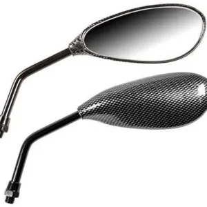 Zpětná zrcátka na motorku NAKED - carbon - Lampa Italy Jen Po Omezenou Doba