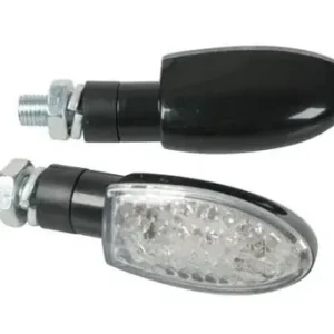 Víkendová Akce LED blinkry na motorku LAMPA TWIST, černé