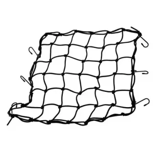 Síť pro uchycení přilby na motorce LAMPA SPIDER, černá, 42x42 cm Speciální Cena