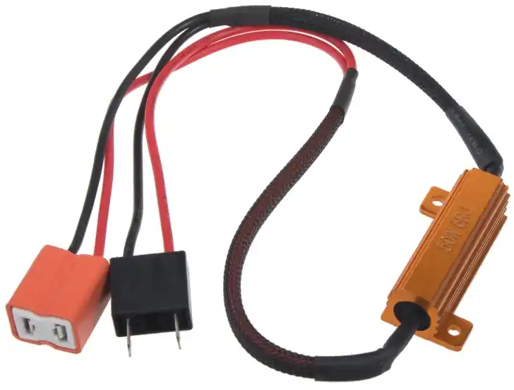 Bezpečná Platba CAN-BUS rezistor pro žárovku H7 12V/21W, 6 ohm , hliníkové pouzdro