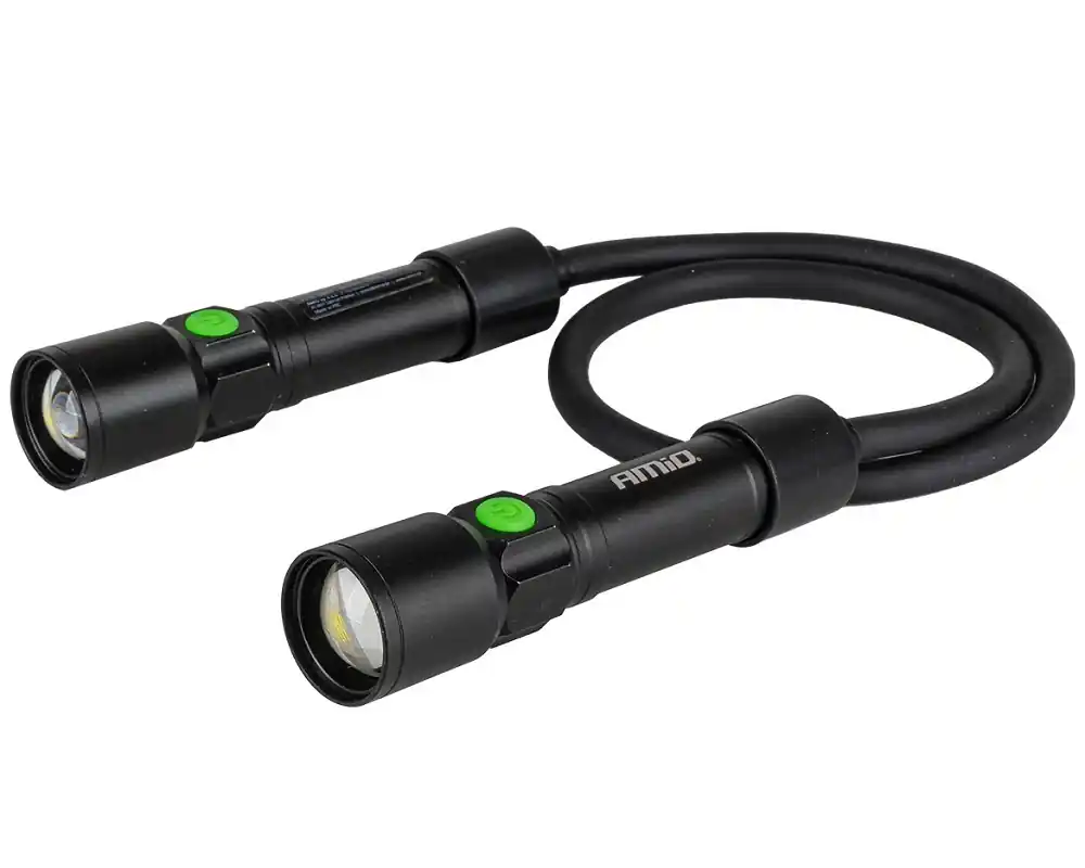 Inspekční AKU svítilna na krk 2x P50 1000 mAh AMIO Pouze Dnes