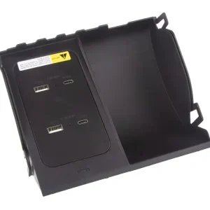 Odkládací přihrádka s 4x USB Škoda Octavia III (2012 - 2020) CARCLEVER Nejlepší Cena