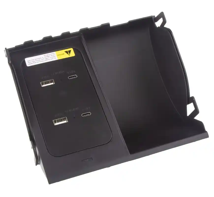 Odkládací přihrádka s 4x USB Škoda Octavia III (2012 - 2020) CARCLEVER Nejlepší Cena